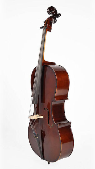 Leonardo Officina Italiana 4/4 Cello Mit Hülle und Bogen