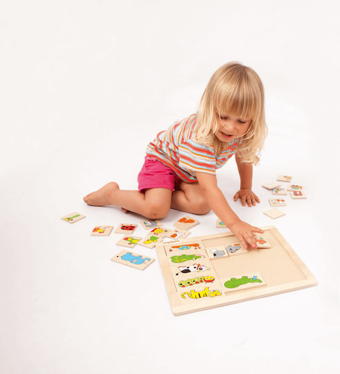 Ξύλινο Παιδικό Puzzle 30pcs Beleduc