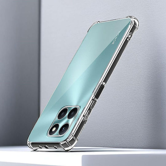 Techsuit Shockproof Back Cover Σιλικόνης Διάφανο (Honor X6a)