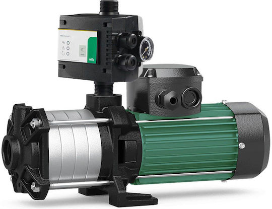 Wilo 4231432+Hicontrol1 Multietaj Cu o singură fază Pompa de presiune pentru apă Fără rezervor 0.75hp