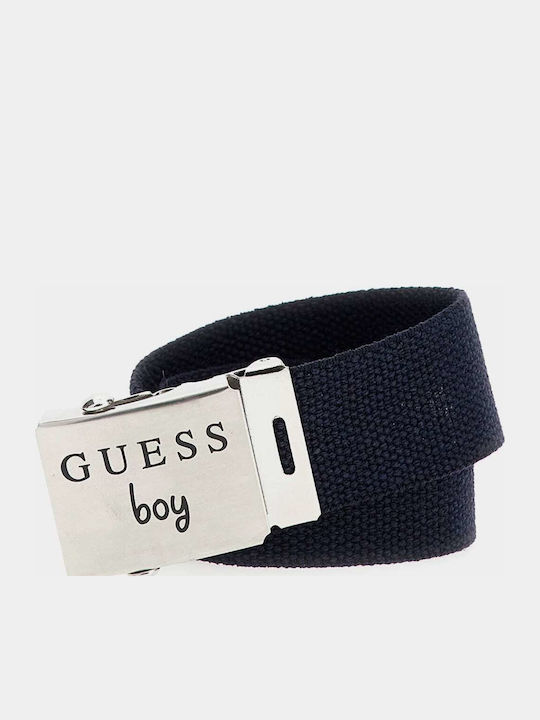 Guess Παιδική Ζώνη Navy Μπλε