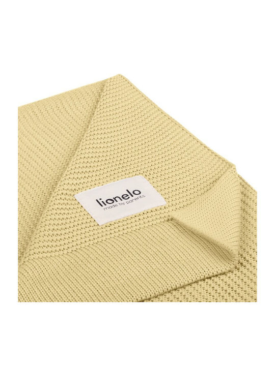 Lionelo Pătură Pepinieră Swaddling pături Bambus Galbenă Yellow 75x100cm