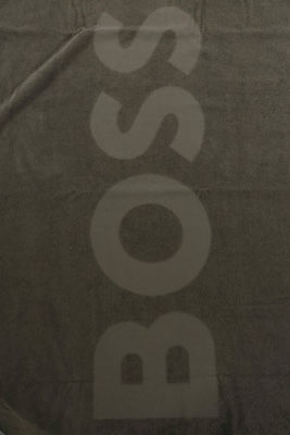 Hugo Boss Πετσέτα Θαλάσσης Βαμβακερή 180x160εκ.