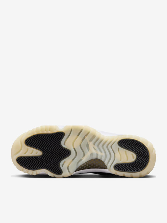 Air  11 Retro Herren Stiefel Black / White / Metallic Gold
