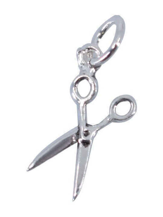 Silver Pendant 925 Scissors Model