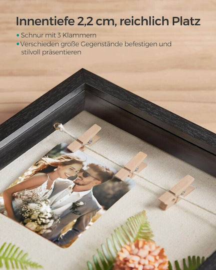 Songmics Rahmen Hölzernes 1Stück