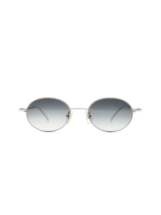 Yohji Yamamoto Sunglasses with Silver Metal Frame and Gray Gradient Lens YY6101 751