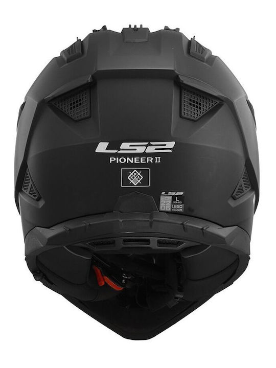 LS2 Pioneer II Motorcycle Helmet Full Face ECE 22.06 1400gr