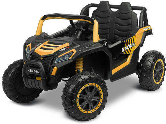 Axel Buggy Διθέσιο με Τηλεκοντρόλ 12 Volt Μαύρο για 3+ Ετών