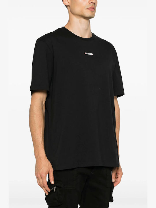 Dsquared2 T-shirt Bărbătesc cu Mânecă Scurtă Negru