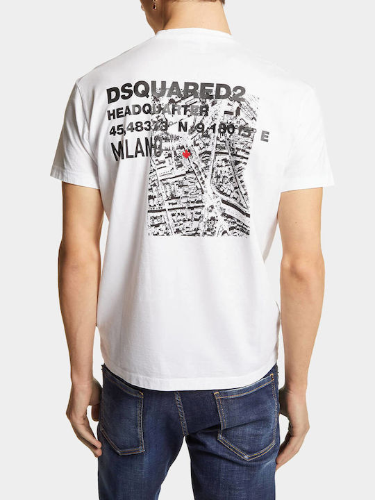 Dsquared2 Men's Short Sleeve T-shirt White