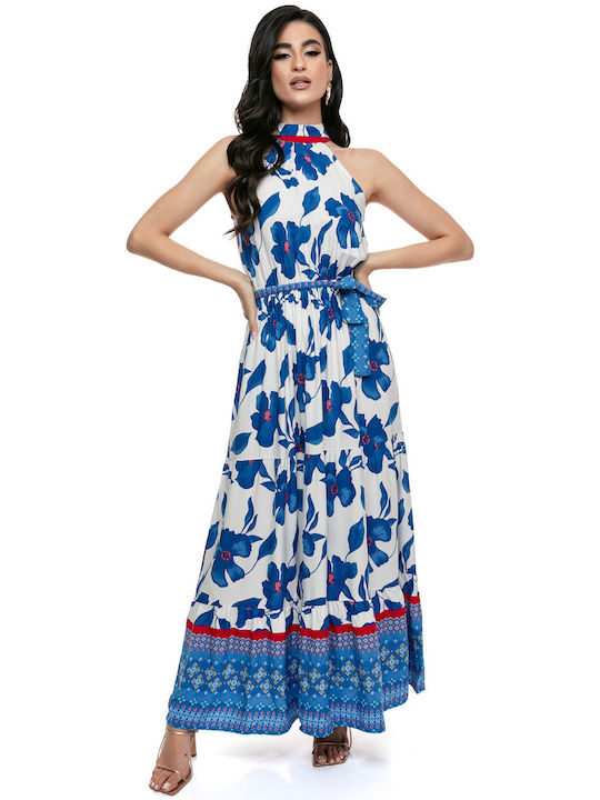 RichgirlBoudoir Summer Maxi Dress Blue