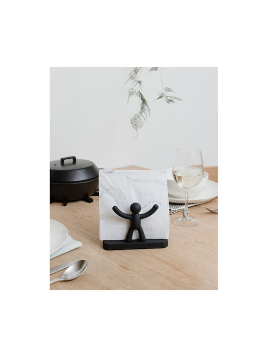 Umbra Plastic Paper Towel Holder Buddy Black 16x8x11cm 330281