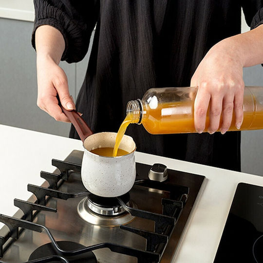 Nava Coffee Pot made of Aluminum Terrestrial in Gray Color Non-Stick 300ml