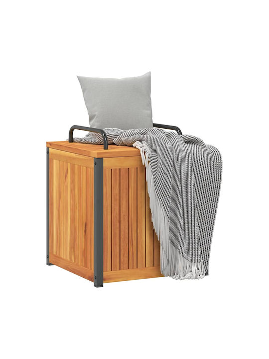 vidaXL Cutie de depozitare pentru exterior Lemn Roz L45xW45xH45buc