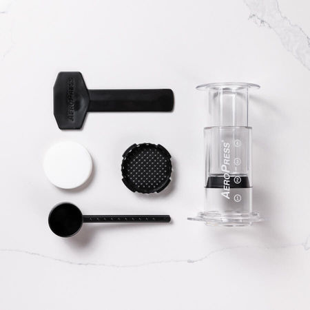 Aeropress Manual Filter Coffee Maker Plastic White 250ml
