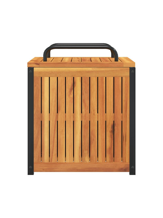 vidaXL Cutie de depozitare pentru exterior Lemn Roz L45xW45xH45buc
