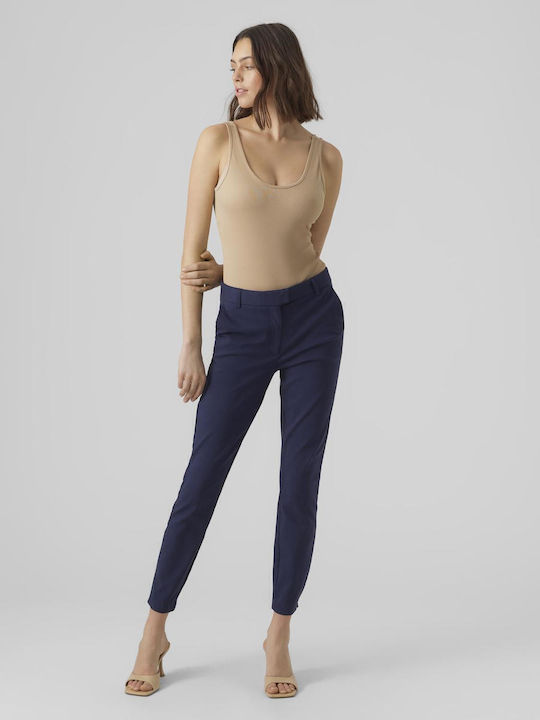Damen Stoff Hose Navy Blazer