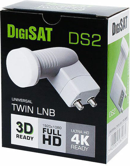 Blow LNB Twin (2 Outputs) with Low Noise Limit 0.3dB