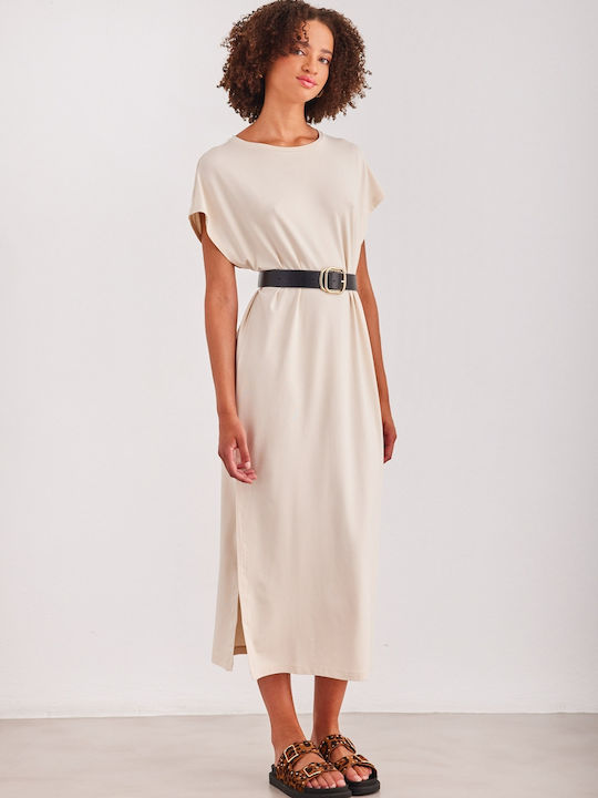 Vero Moda Maxi Kleid Beige