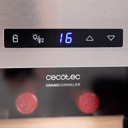 Cecotec Grand Sommelier 830 CoolWood Συντηρητής Κρασιών 8 Φιαλών