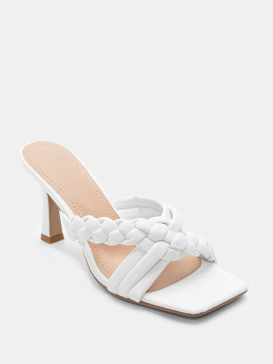 Mules Braided Straps 4219804-White