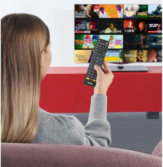 HAMA Universal Τηλεχειριστήριο 00221054 για Τηλεοράσεις LG, Sony, Samsung, Sharp, Panasonic και Philips