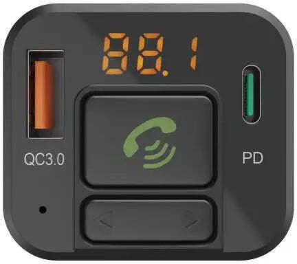 HAMA FM Предавател За Кола с Bluetooth MicroSD USB