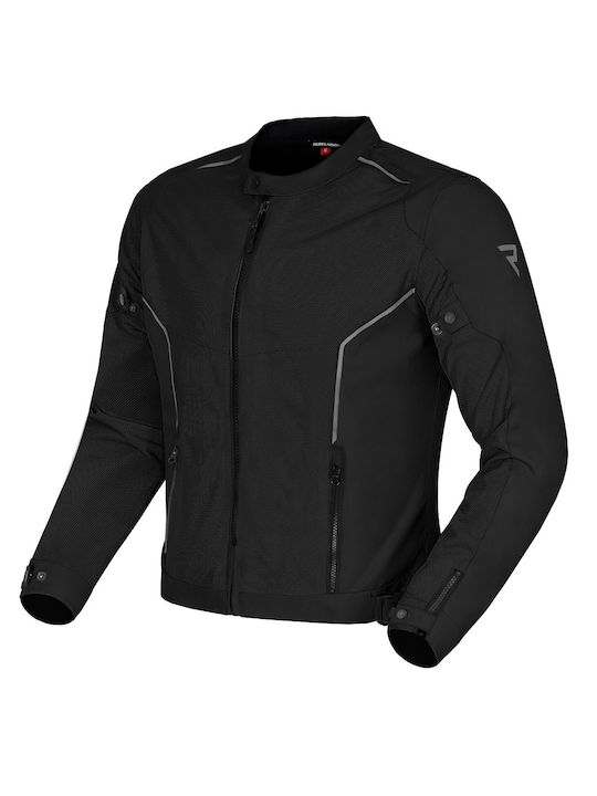 Rebelhorn Herren Motorradjacke 4 Jahreszeiten Schwarz