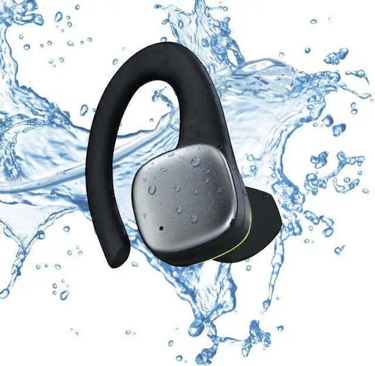 HAMA Spirit Athletics In-Ear Bluetooth-Freisprecheinrichtung Kopfhörer mit Schweißresistenz und Ladeetui Black/Yellow