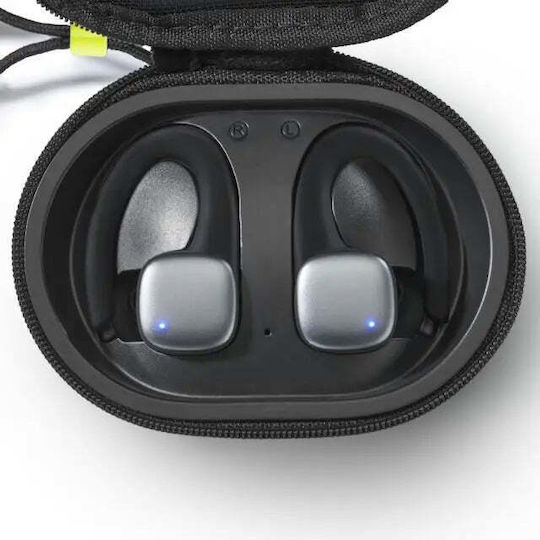 HAMA Spirit Athletics In-Ear Bluetooth-Freisprecheinrichtung Kopfhörer mit Schweißresistenz und Ladeetui Black/Yellow