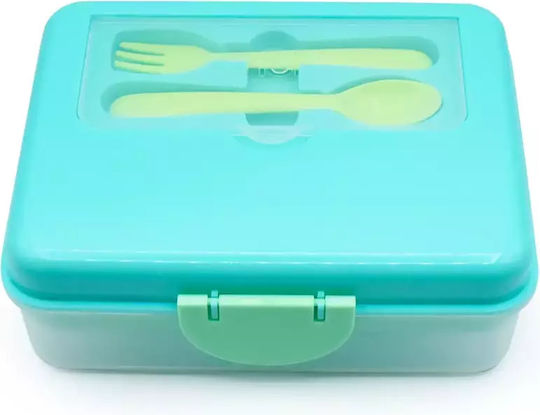 Melii Plastic Kids' Food Container 0.118lt Blue