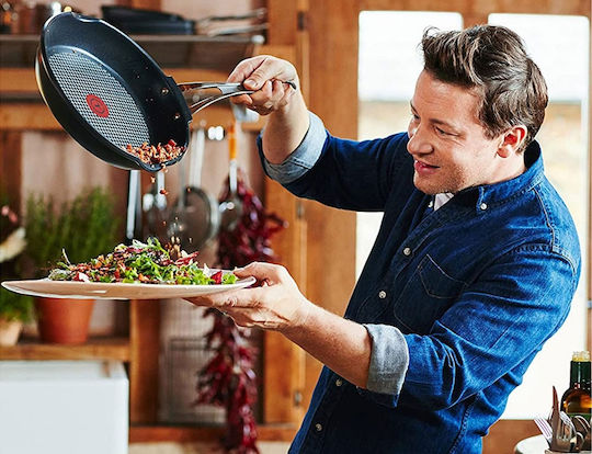 Tefal Jamie Oliver Pan made of Cast Aluminum with Non-Stick Coating 24cm