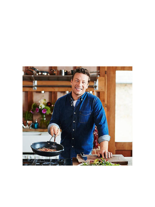 Tefal Jamie Oliver Pan aus Druckguss-Aluminium mit Antihaftbeschichtung 24cm