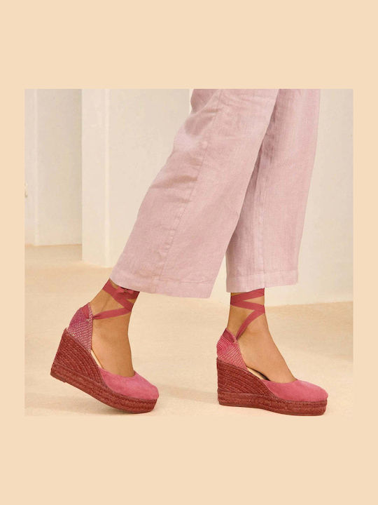 Hamptons Platforme Dama Tip Espadrile Portocalii