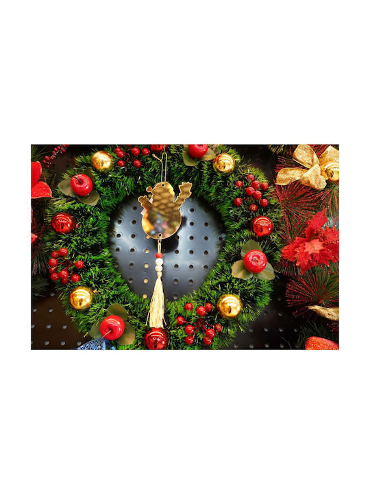 Ornament Om De Zăpadă Auriu 23x10cm