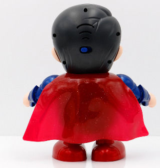 Action Figure Hero Superman with Sounds and Light 8cm