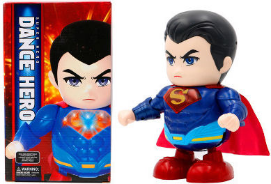 Action Figure Hero Superman with Sounds and Light 8cm