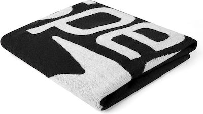 Speedo Black Beach Towel