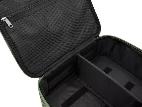 Delphin SPACE C2G Fishing Reel Storage/Transport Bag, 2 Compartments, 33x25x12cm, Volume 9.9 Liters