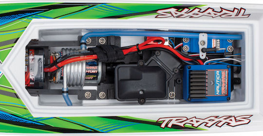 Traxxas Blast EP Boat RTR TQ Радиоуправляемо Скоростна лодка Зелен