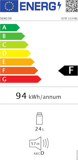Sencor Φορητό Ψυγείο 24lt 12V / 220V / 230V Μπλε