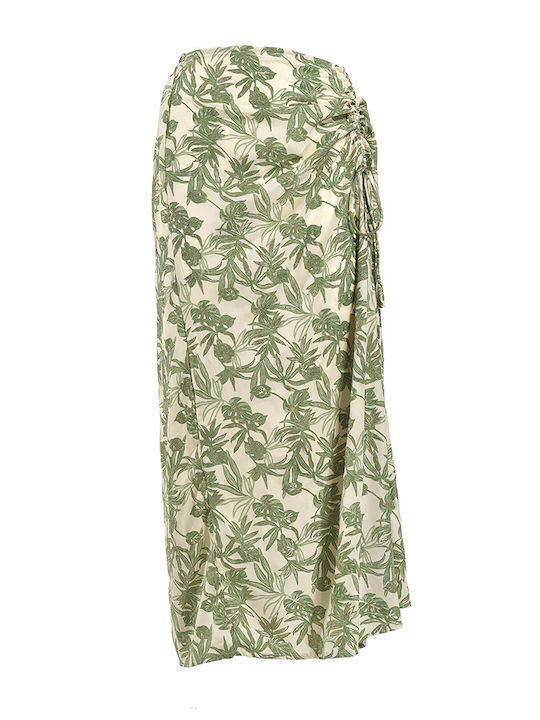 Maxi Пола Ecru/green