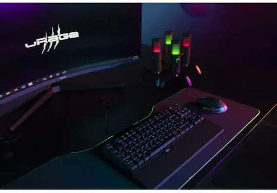 HAMA uRage Exodus 860 Mechanical Gaming Mechanical Keyboard with Outemu Blue switches and RGB lighting (International English)