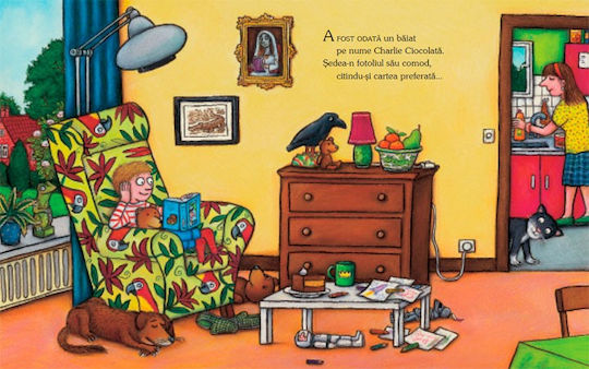 Charlie Chocolate And His Favorite Book By Julia Donaldson Illustrated By Axel Scheffler