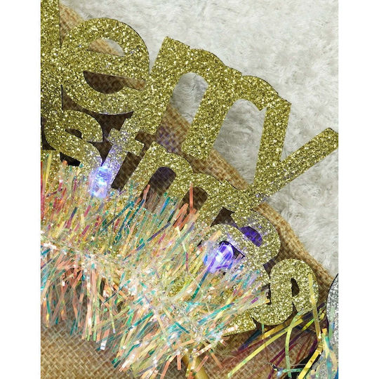 Weihnachts-Stirnband Goldene