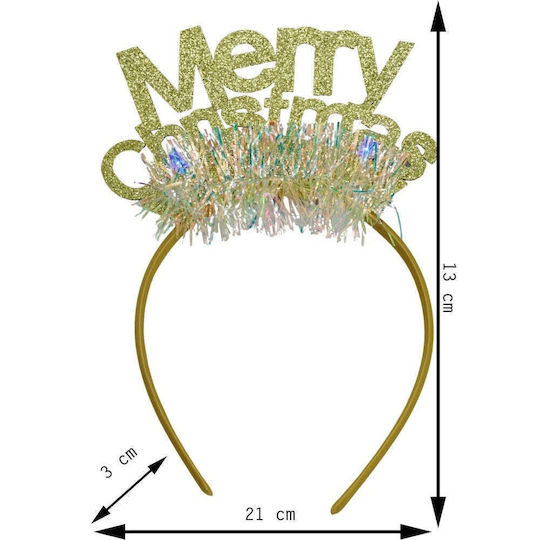 Weihnachts-Stirnband Goldene