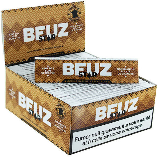Beuz Foițe de Țigări Rulate Slim King Size 32 foi 1buc