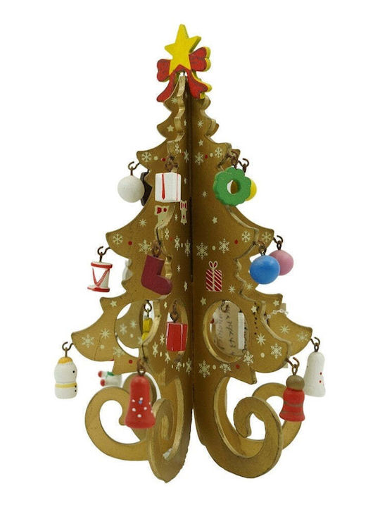 Weihnachtsdekoration Baum 20cm Gold