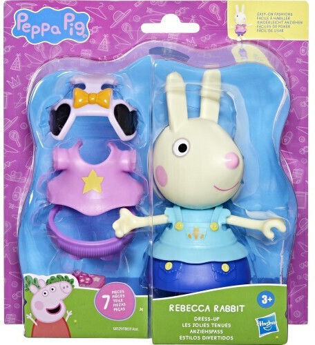 Hasbro Dress Up Peppa Pig Rebecca Rabbit For 3+ Years 15.24cm